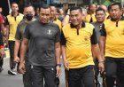Pangdam Jaya dan Kapolda Metro Jaya Olahraga Bersama 