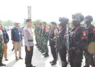 Polres Metro Depok Gelar Apel Pergeseran Pasukan Pam TPS