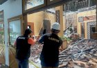 Tim Labfor Polda Jateng Selidiki Penyebab Kebakaran Kantor DPRD Kabupaten Pekalongan