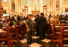 Dandim 0501/JP, Pangdam Jaya dampingi Panglima TNI dan Kapolri Pantau Malam Natal di Wilayah Jakarta Pusat