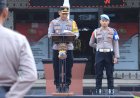 Kabag Ops Kompol M. Farid Amirullah, S.H., M.H Pimpin Apel Kasatkamling di Halaman Polres Pekalongan