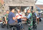 Lanud Husein Sastranegara Bersama Umat Hindu Bersatu Berbagi Kebahagiaan Kepada Masyarakat