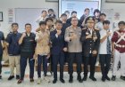 Kapolsek Ciputat Timur Jadi Narasumber di SMP Pembangunan Jaya, Motivasi Siswa Jadi Generasi Emas 2045