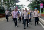 Kapolres Metro Jakarta Timur Tinjau Pengamanan TMII Saat Libur Lebaran