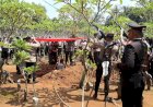Kapolres Pekalongan Pimpin Upacara Pemakaman Almarhum Aiptu Kanapi