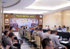 Kapolda Metro Gelar Rakor, Pastikan Peringatan Hari Buruh Berjalan Lancar dan Aman