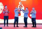 Hadiri Seremoni Apresiasi Tim Voli, Kapolri: Terus Bawa Harum Nama Institusi