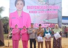 Ketua Bhayangkari Daerah Bengkulu Salurkan Bantuan Kemanusiaan bagi Korban Gempa