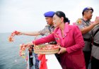 Wakapolri Pimpin Tabur Bunga di Teluk Jakarta Sambut Hari Bhayangkara ke-79