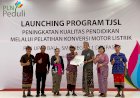 PLN UP2B Bali Luncurkan Program PLN Peduli Pelatihan Konversi Motor Listrik di SMKN 1 Denpasar