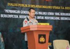 Gelar Dialog Publik di Malut, Divhumas Polri Gaungkan Semangat Generasi Berkarakter dan Berintegritas