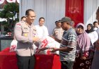 Polres Tegal Kota Gelar Bazar dan Pasar Murah Paket Sembako