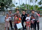 Satgas Ops Damai Cartenz Berbagi Keceriaan Bersama Anak-anak di Mimika