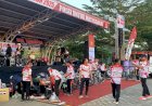 Bhayangkara Fun Walk Meriahkan HUT Bhayangkara ke-79 di Kebun Raya Indrokilo Boyolali