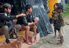 Wujud Kepedulian, Satgas Ops Damai Cartenz Ajak Anak-anak di Paniai Berbagi Keceriaan