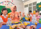 Wujud Nyata Komitmen Lanud Husein Sastranegara, Makanan Bergizi di Hari Anak Nasional