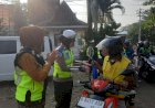 Polres Pekalongan Tindak Pelanggar di Tugu 0 Km Kajen dalam Giat Operasi Patuh Candi 2025
