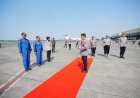 Kapolri Bertolak ke Lampung Groundbreaking SPPG Polri