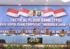 Brimob Polda Metro Jaya Perkuat Pengamanan HUT RI ke-80 Melalui Tactical Floor Game