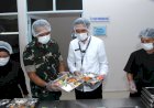 Danlanud Husein Sastranegara Tinjau Proses Produksi Makanan Bergizi Gratis