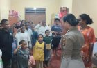 Satgas Damai Cartenz Salurkan Bantuan kepada Anak Panti Asuhan Terdampak Kebakaran
