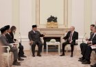 Usai Lawatan Kerja ke Pakistan, Prabowo Sambangi Putin di Moskow