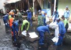 Peringati Hari Juang TNI AD, Kodim 0501/JP Gandeng Forkopimda Laksanakan Karya Bakti Pembersihan Sungai Krukut