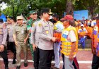 Kapolda Metro Jaya Pimpin Apel 1.000 Nelayan Kamtibmas di Kepulauan Seribu