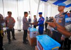 Kapolri Beri Motivasi dan Apresiasi kepada Anggota Polri Terdampak Bencana di Sumbar