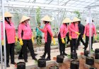 Launching Pekarangan Pangan Lestari (P2L) Bhayangkari Metro Jaya Digelar di Kelurahan Padurenan Bekasi