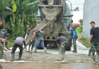 TMMD Ke-127 Depok H+11, Pengerasan Jalan GDC Gardenia Capai 57 Persen