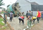 H+14 TMMD Kodim 0508/Depok, Sinergi TNI-Polri dan Warga Percepat Pembangunan Jalan
