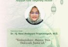 Dosen FISIP UHAMKA Jadi Narasumber Pelatihan Muballighat ‘Aisyiyah Tangerang Selatan