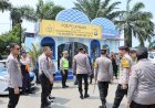 Pejabat Utama Polda Metro Jaya Cek Pos Pelayanan Tol Jakarta–Merak, Pastikan Arus Mudik Aman dan Lancar