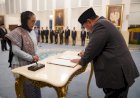 Prabowo Lantik Pimpinan Baru BGN dan Penasihat Khusus Presiden Bidang Ketenagakerjaan