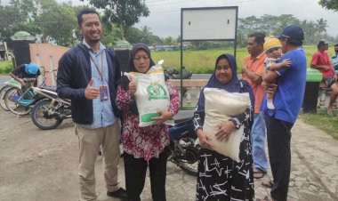 Kurangi Beban Masyarakat, Bulog Yogyakarta Salurkan Bantuan Pangan 