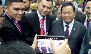 Prabowo Sampaikan Pembekalan pada HIPMI: Tidak Ada Kemakmuran Tanpa Rakyat  Bahagia