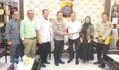 Silatuhrahmi Pengurus DPD K.A.I Dengan Kapolda Sumut