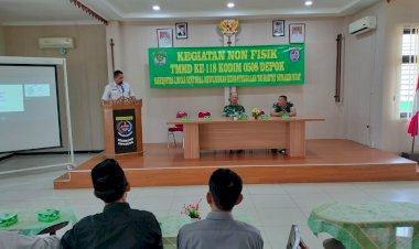 Penyuluhan Kesehatan Disampaikan dalam Kegiatan Non Fisik TMMD ke-118