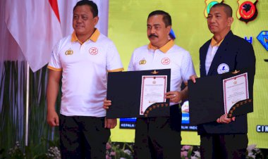 Polri Gelar Kejuaraan Internasional Open Indoor Skydiving Kapolri Cup 2024
