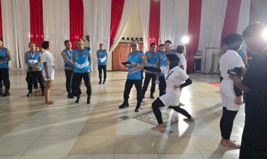 Peraih Medali Emas Karate O2SN Dunia Kejar Cita-cita Jadi Polwan