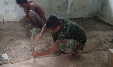 Pembangunan Rutilahu Milik Ibu Saiyah Sudah Mencapai 71 Persen
