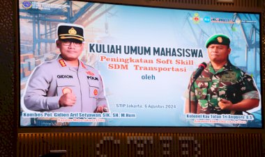 Sampaikan Kuliah Umum di STIP, Ini Pesan Kapolres Jakut