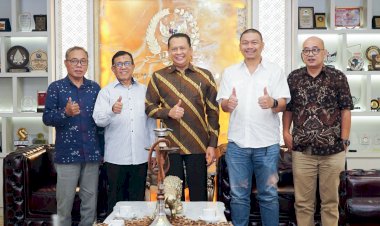 Terima Ketua Umum dan Pengurus PWI Pusat, Ketua MPR Dorong Peningkatan Kompetensi dan Profesionalitas Wartawan