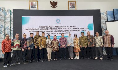 Dewan Pers Selenggarakan Pengukuhan 11 Anngota Komite, Ketua Umum PWI Pusat Sambut Positif Penetapan