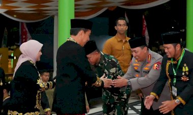 Dampingi Pembukaan MTQN, Kapolri: Nilai Dalam Al-Qur’an Memperkuat Persatuan