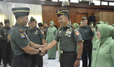 Sebanyak 862 Prajurit Jajaran Korem 072/Pamungkas Naik Pangkat Periode 1 Oktober 2024