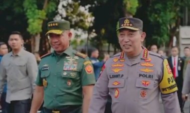 HUT TNI, Kapolri: Kami Bersinergi di Laut dan Bumi Nusantara