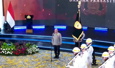 Kukuhkan Pataka Daksha Prasastya, Komitmen SSDM Polri Cetak SDM Unggul Wujudkan Indonesia Emas 2045