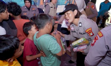 Polisi Beri Trauma Healing hingga Hypnotherapi Bantu Pemulihan Kondisi Psikologis Korban Kebakaran Kalianyar